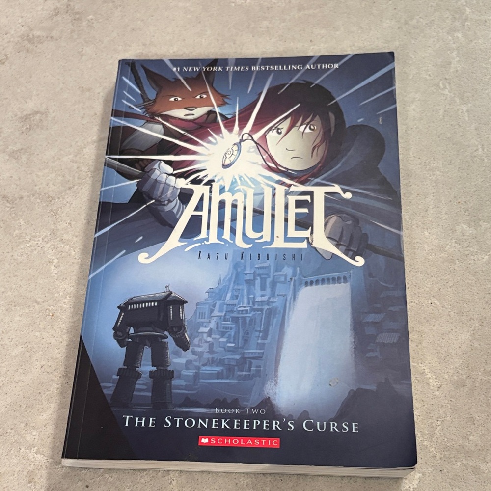 Scholastic Amulet Book Two: The Stonekeepers Curse